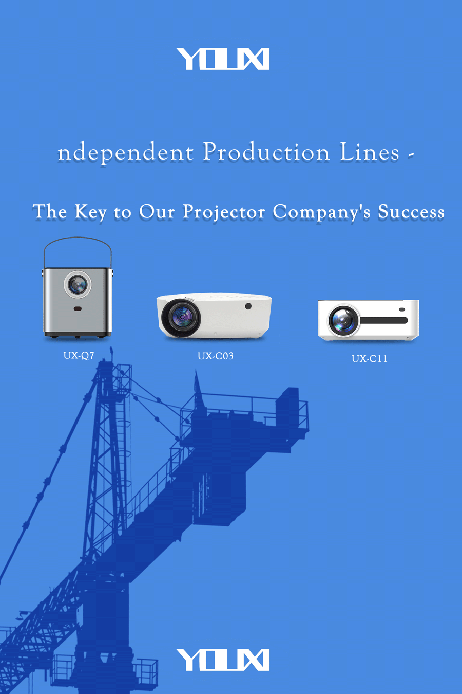 Independent Production Lines - The Key to Our Projector Company's Success"