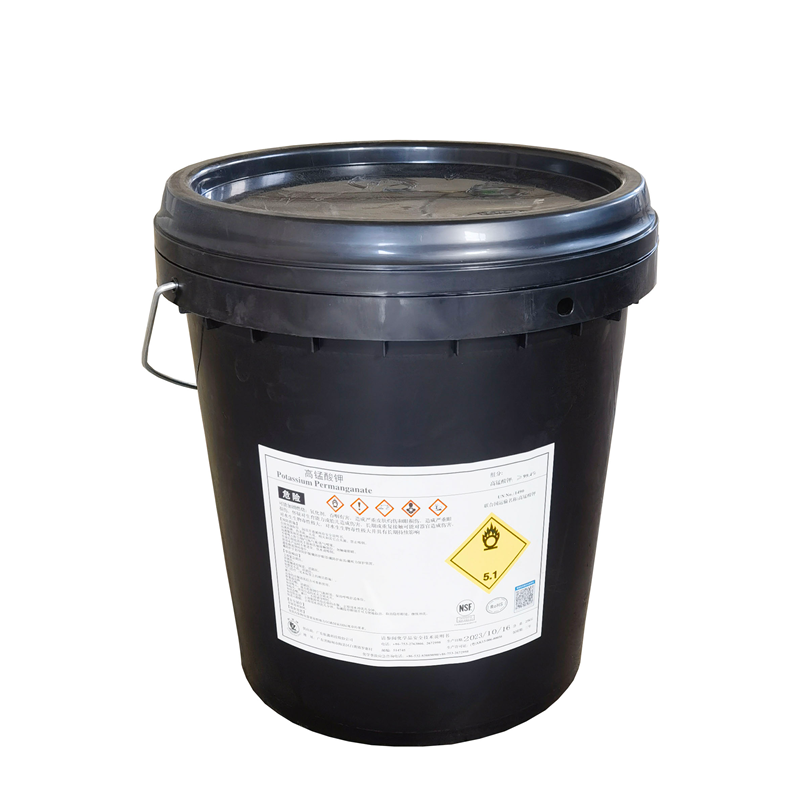 Potassium Permanganate Packaging Specifications - In Plastic-Barrel