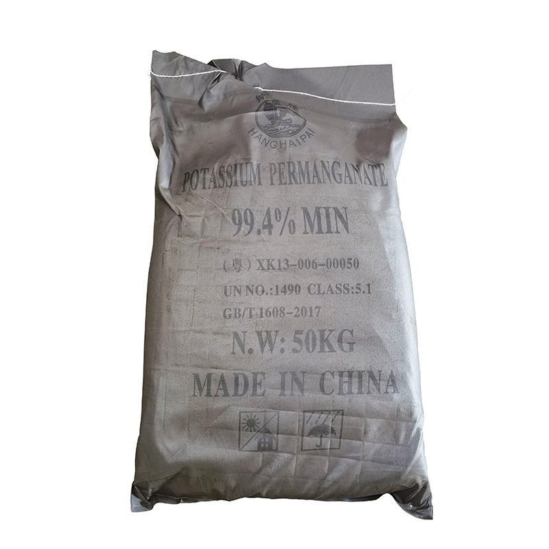 Potassium Permanganate Packaging Specifications - In Rubber Plastic Bag