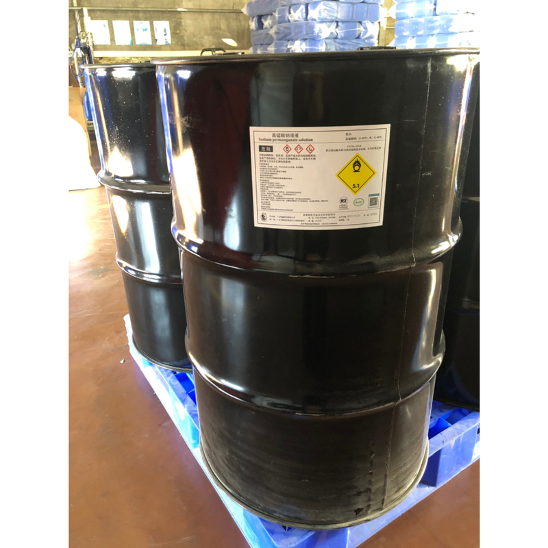 Sodium Permanganate Packaging Specifications - In Plastic-Steel Composite Barrel
