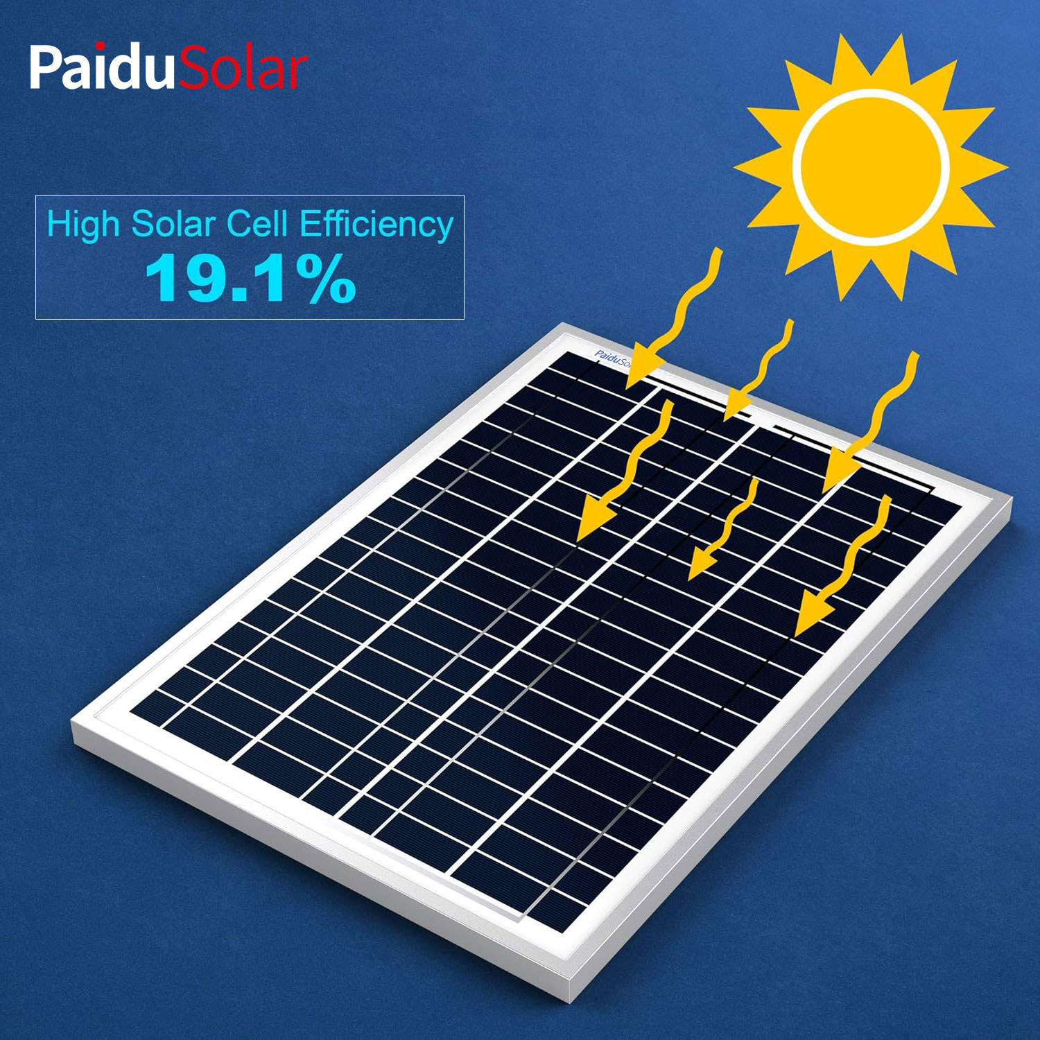 PaiduSolar-25W-12V-Polycrystalline-Solar-Panel-Don-Haske-Boat-Kofar-Buɗe-Kaji-Coop_82c6