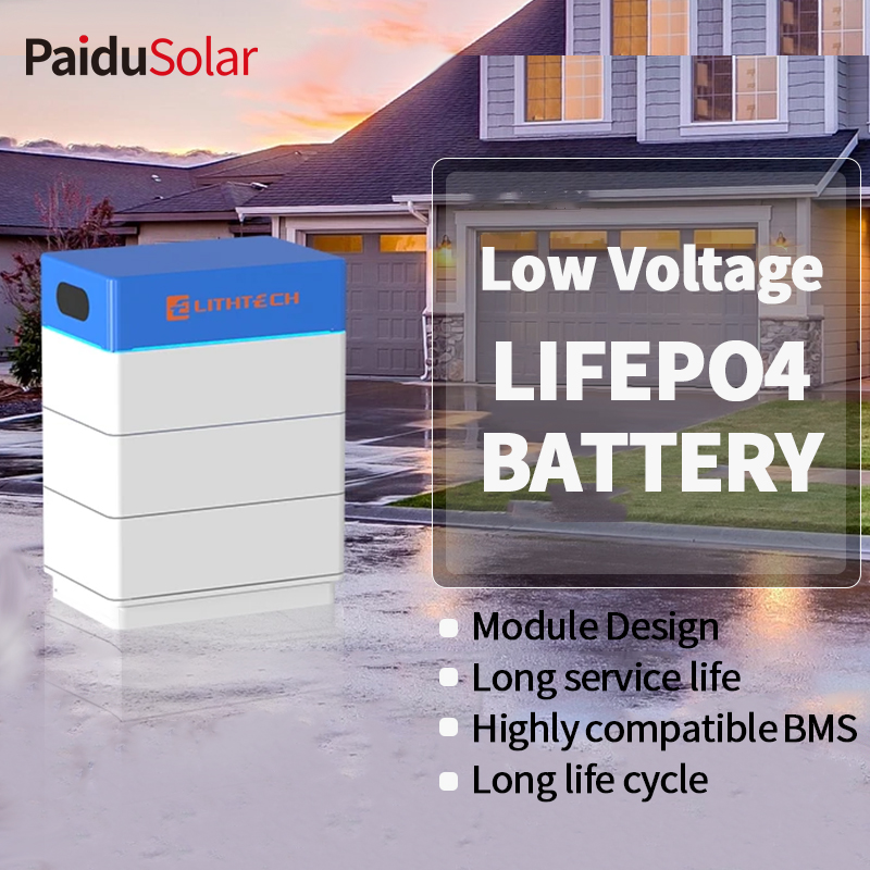 PaduSolar Stacked Home Solar Energy Storage Systems 10KWh 20KWh 51pxn