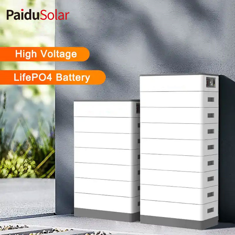 PaiduSolar Stacked Lithium Ion Battery Solar Energ0728d