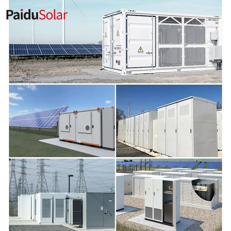 PaiduSolar ໂຮງງານຜະລິດລະບົບເກັບຮັກສາພະລັງງານທາງອຸດສາຫະກໍາ ແລະການຄ້າທາງການຄ້າ Customized Energy Integration 215KWH_7u0n