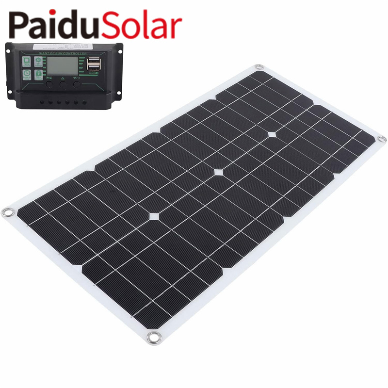 PaiduSolar 250W Modal Monocrystalline PV Bataraidh Pannal Solar airson bàta campachaidh dachaigh