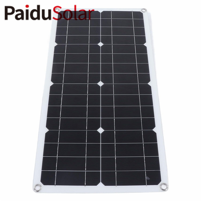 PaiduSolar 250 W monokristallines PV-Modul, Solarpanel-Batterie für Zuhause, Camping, Boot