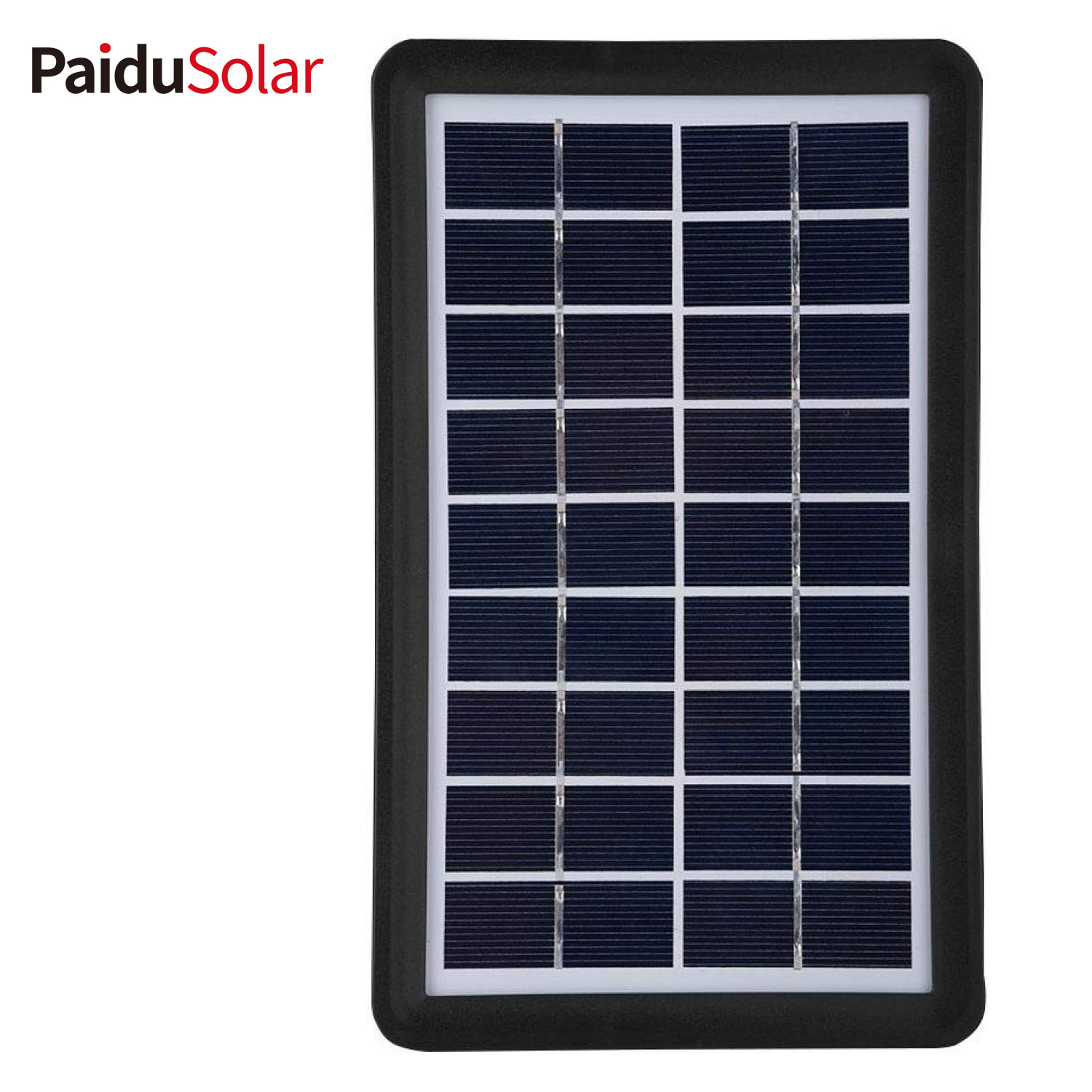 Célula solar de painel solar de silicone poli PaiduSolar 9V 3W para barco de carregamento de bateria