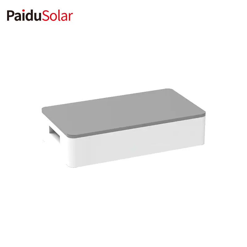 PaiduSolar Stacked Lithium Ion Battery ການເກັບຮັກສາພະລັງງານແສງຕາເວັນ Lifepo4 Battery ສໍາລັບລະບົບແສງຕາເວັນ