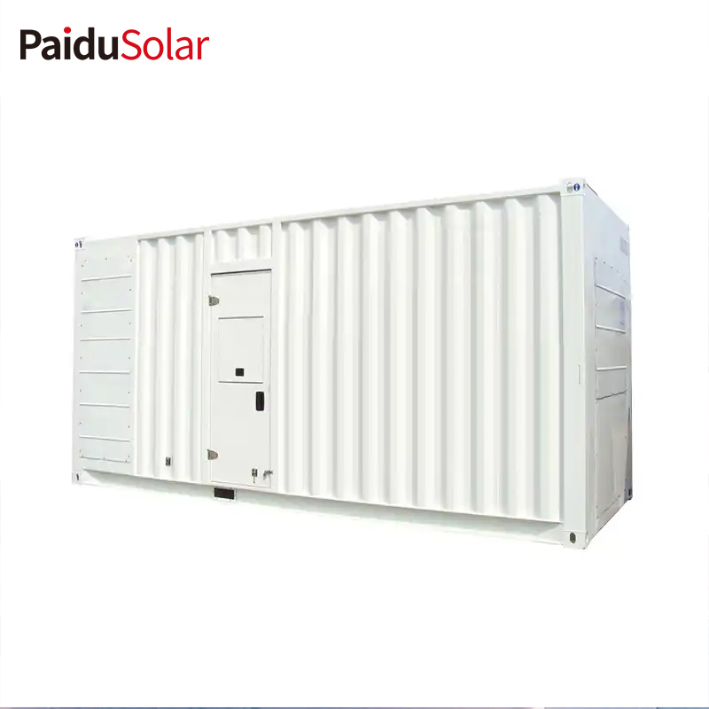 PaiduSolar סוללה סולארית אחסון אנרגיה 300kW 500kW 800kW מיכל מערכת אחסון מותאמת אישית לתעשייה