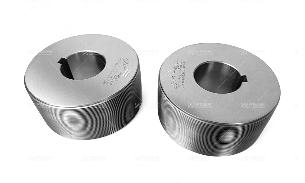Machine Screw (Unified) Circular Thread Rolling Dies for 12UNF Material Customized