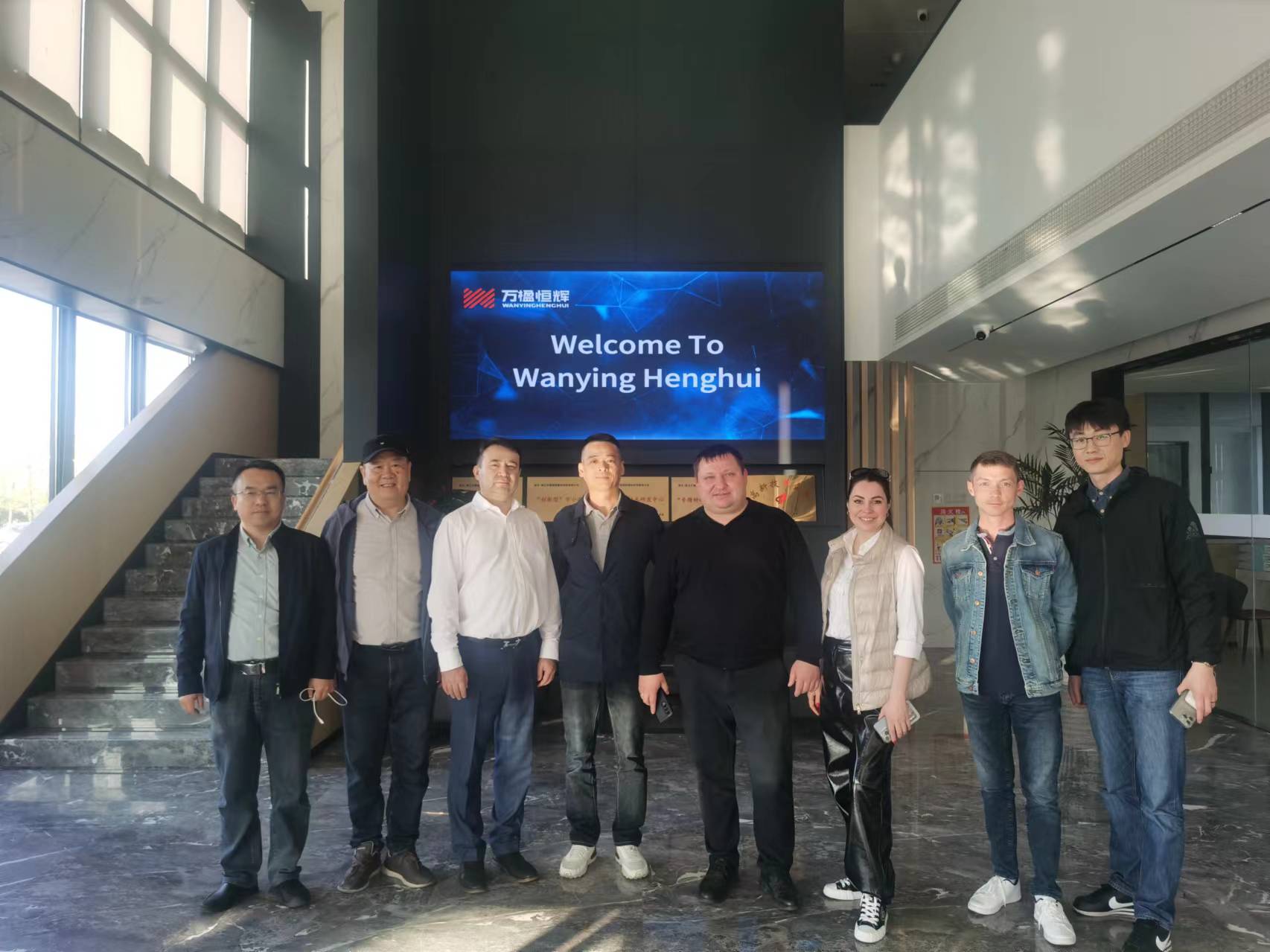 Europe Customers Tour Our Company on May 10, 2024