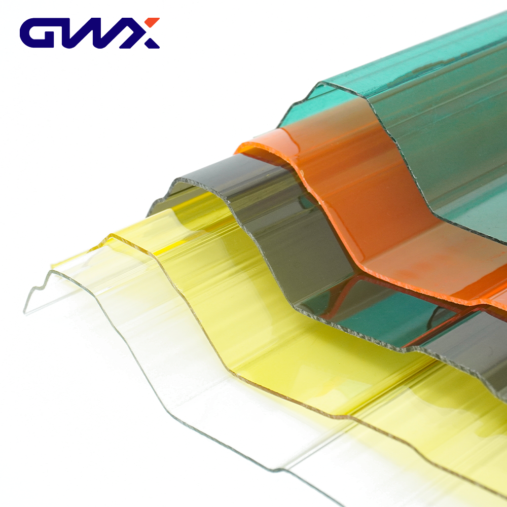 Reflective Roof Sheets - Superior PC Polycarbonate Corrugated Sheet 0.8mm Roof Sun Panel