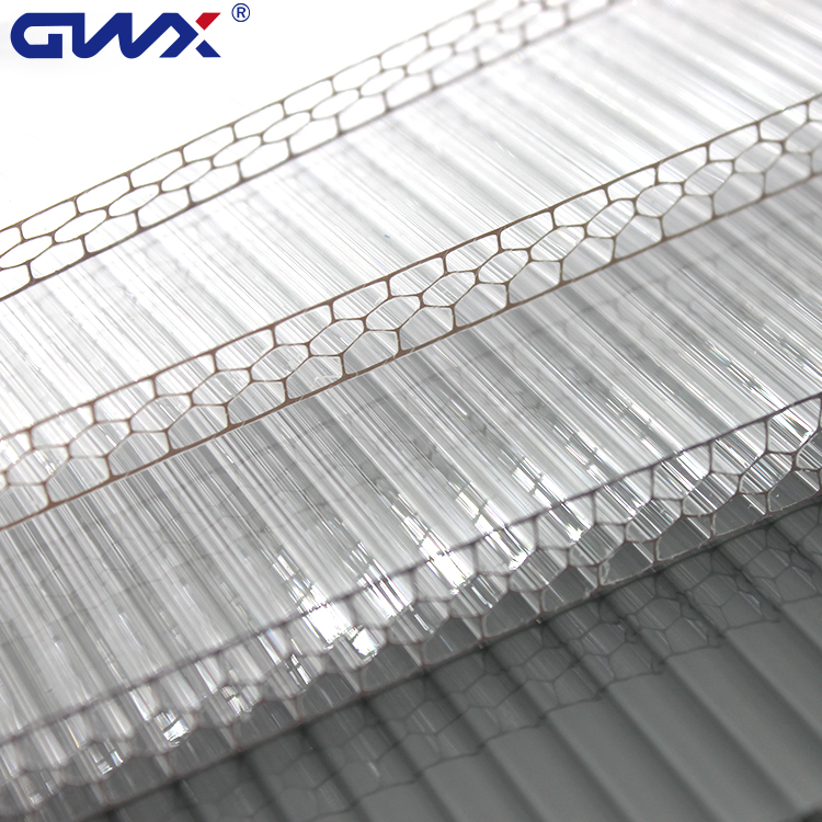 Clear Roof Premium Polycarbonate Multiwall Hollow Sheet for Sale