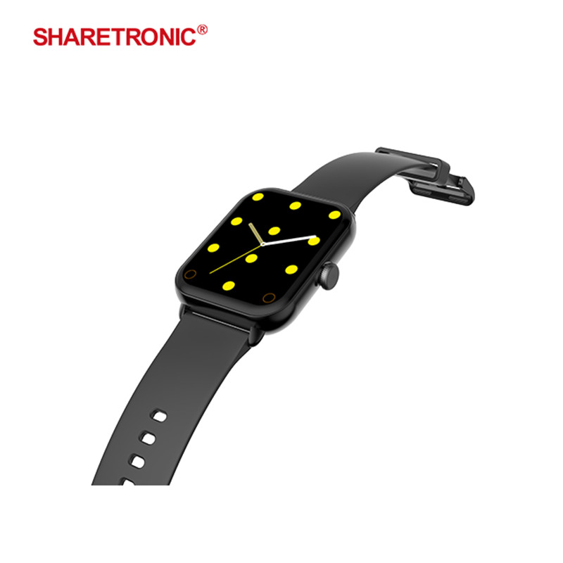 สินค้าใหม่มาใหม่ Sharetronic อุปกรณ์สวมใส่ล่าสุด สมาร์ทวอทช์ฟิตเนสหน้าจอสัมผัสที่ไม่ซ้ำใคร