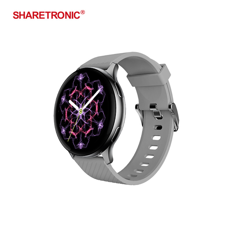Smart Watch 1,43 inch AMOLED Altijd zichtbaar BT Bellen Fitness Hartslag Slaapmonitor Stappenteller Smartwatch voor iPhone Andorid