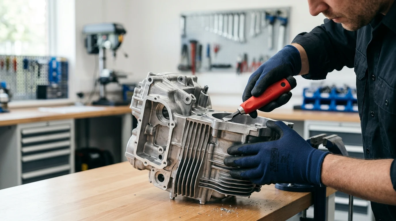 Motorcycle Parts Deburring: Engine Components Done Right