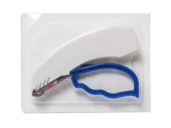Disposable surgical skin suturing device