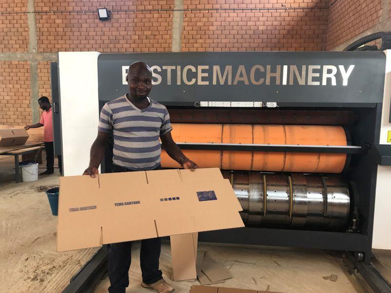 Jan 2019, Installation and setup machine in Ghana