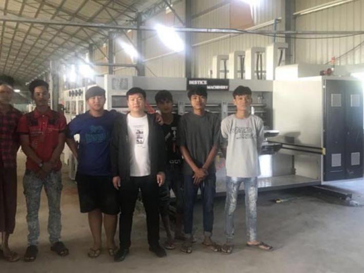 24 September 2019, Installation and setup machine sucessfully in Burma8ud
