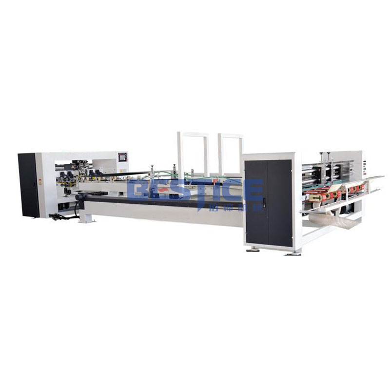 Fully Automatic Carton Stitching and Gluing Mac...