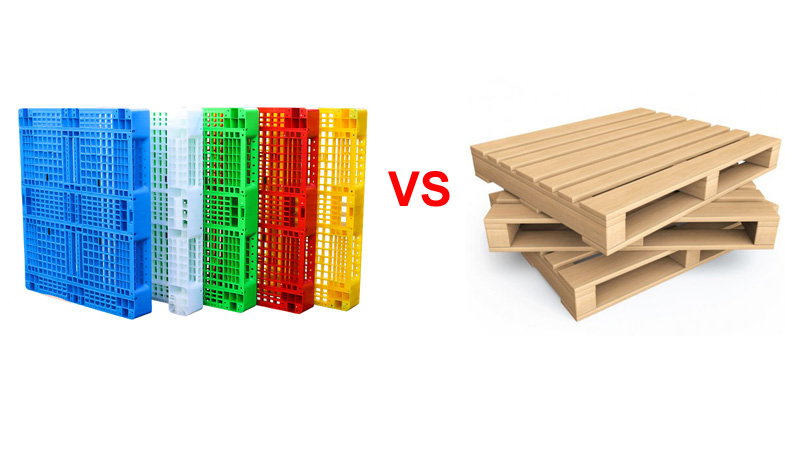 Wooden pallets vs. Plastic pallets: Comparative analysis