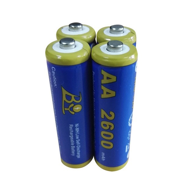 AA2600mAh low sele-dischargeable battery