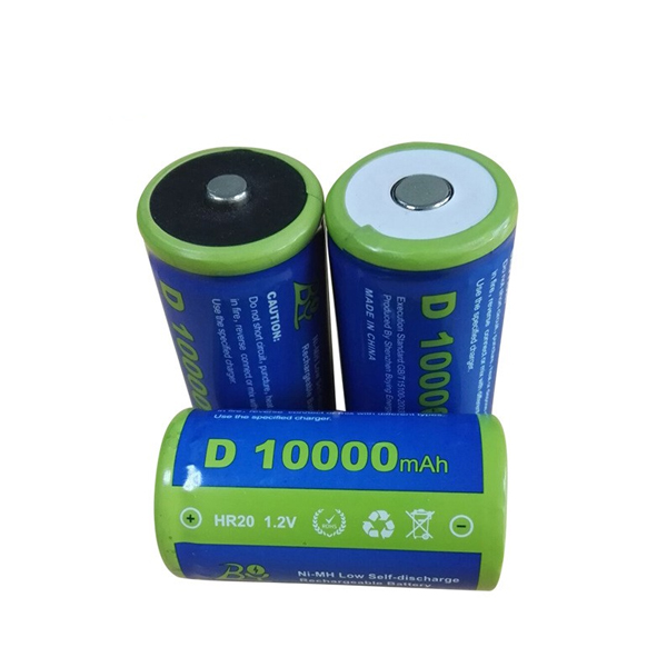 D10000mAh high capacity low self-dischargeable battery