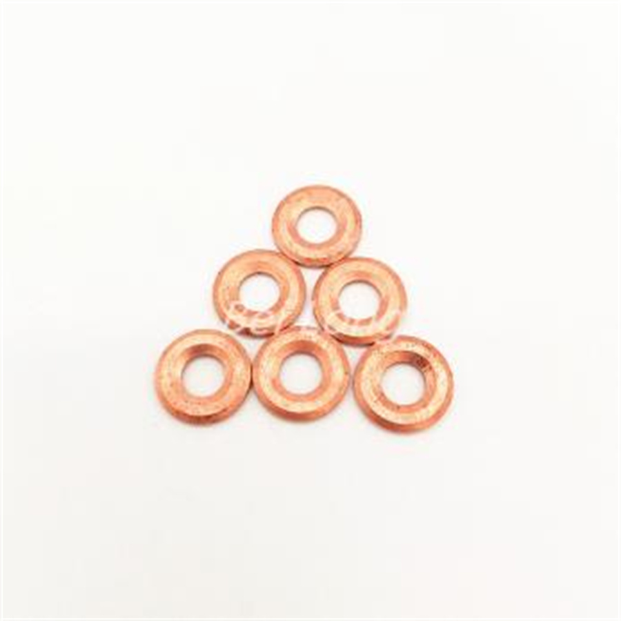 Toyota oil nozzle copper sealing gasket High quality products with precise quality copper gaskets