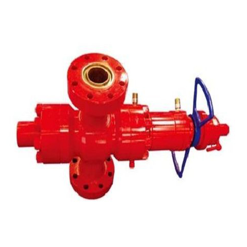 Manual hydraulic double acting gate valve