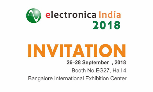 इलेक्ट्रॉनिका इंडिया 2018