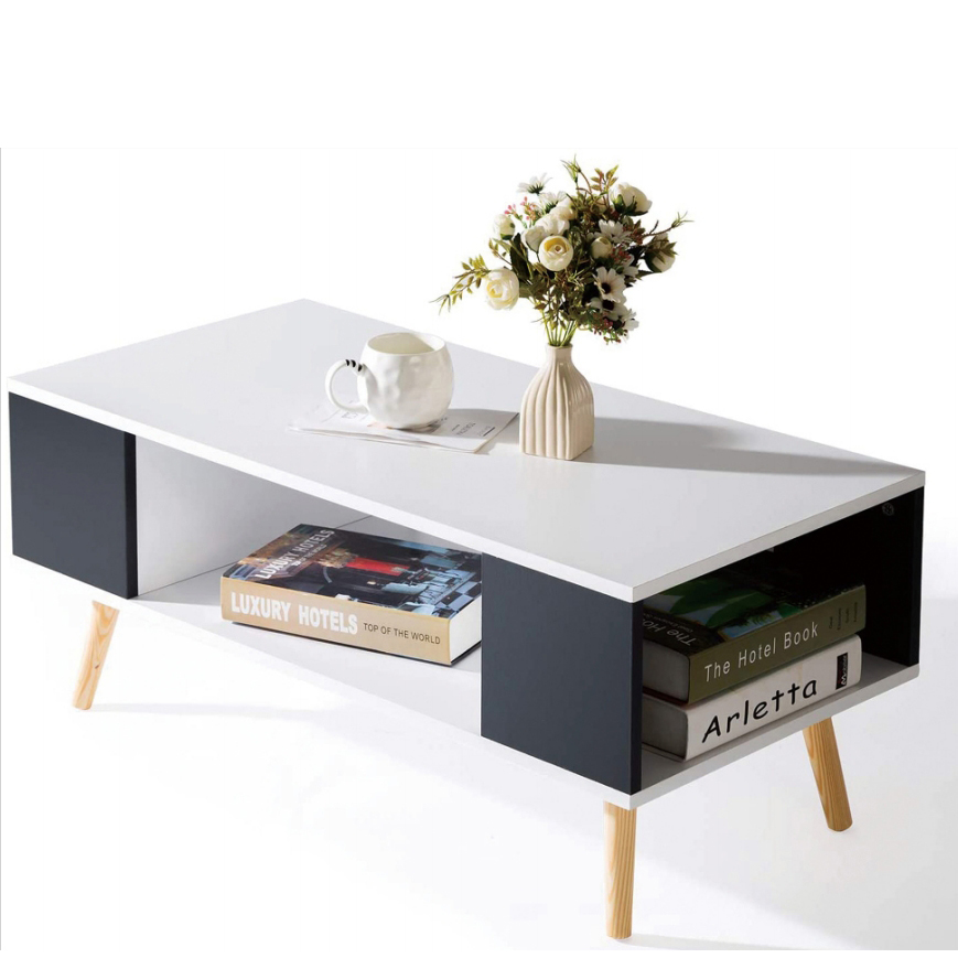 Coffee tables with storage compartments
