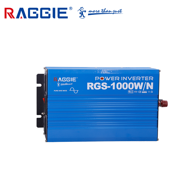 Raggie 500w 1000w 1500w 2000w Pure Sine Wave Inverter 12v 24v 48v Dc To 110v 220v Ac Power Inverter