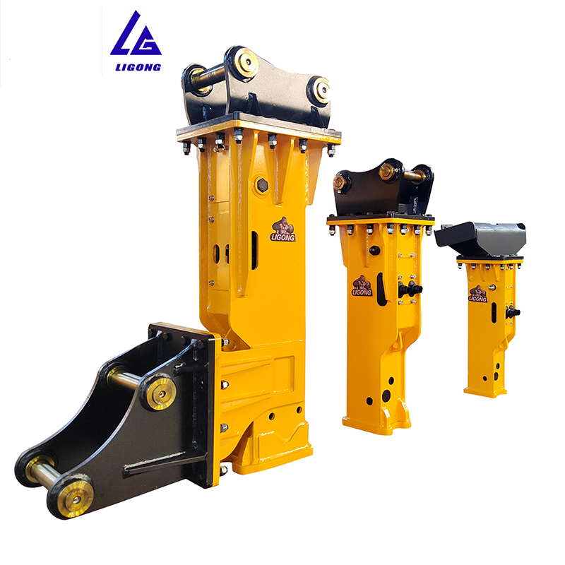 Ligong hydraulische palenrammer hydraulische sloophamer voor graafmachine