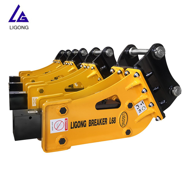 Ligong-graaflaadmachine hydraulische hamerbreker voor graafmachines van 1-10 ton