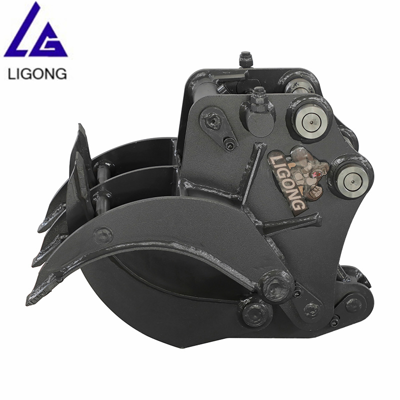 Ligong hydraulic grapple for 1-50 ton excavator