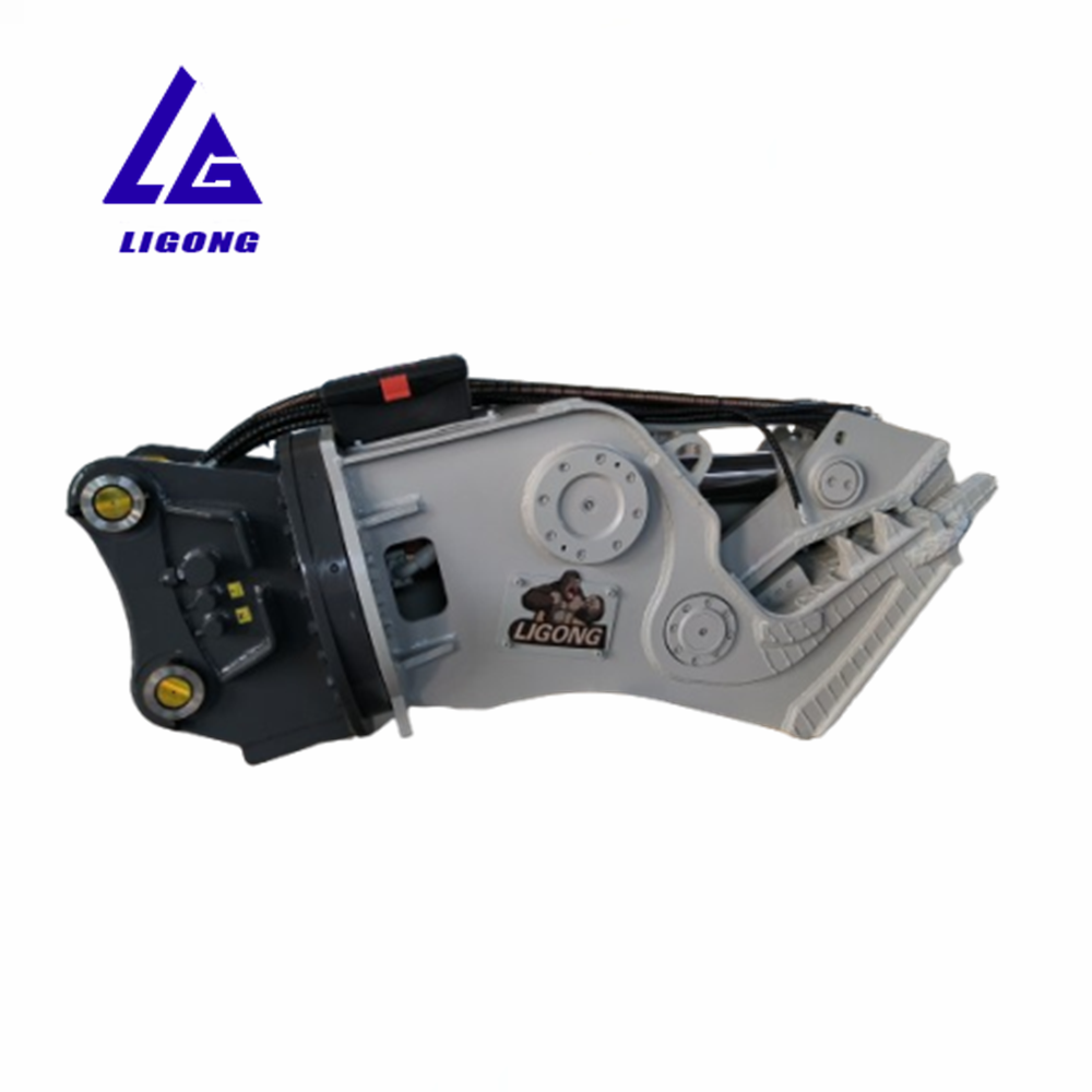 360 degree rotation hydraulic concrete crusher / pulverizer for 20-30 tons excavator