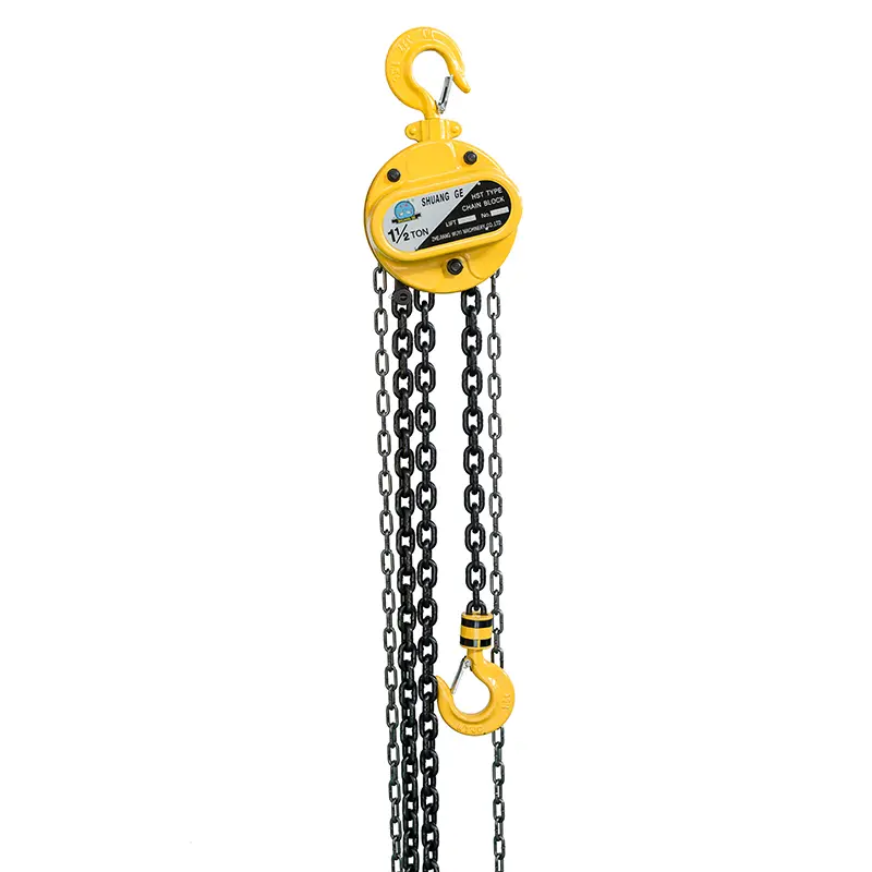 Why is the 1 ton 3 meter chain chain hoist slipping?
