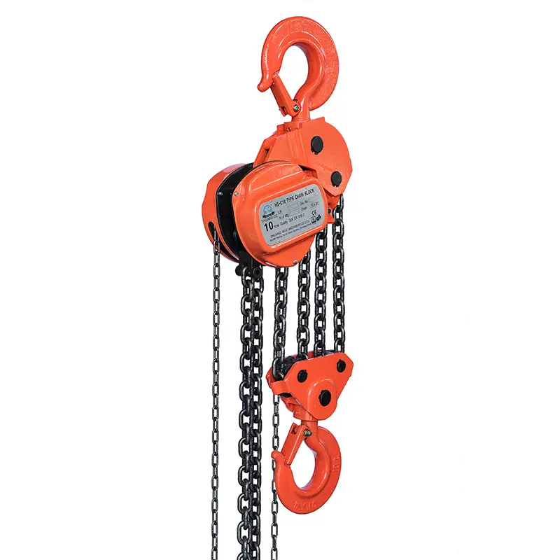 Can the double chain of hand chain hoist be changed to single chain?