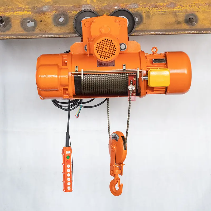 How much does a wire rope electric hoist cost per ton