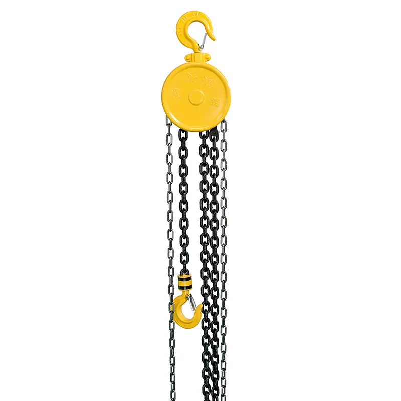 How long is the chain of a hand chain hoist?