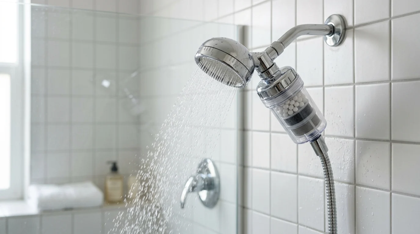 چگونه سردوشهای فیلتردار به کاهش مشکلات کلر و سختی آب کمک میکنند؟