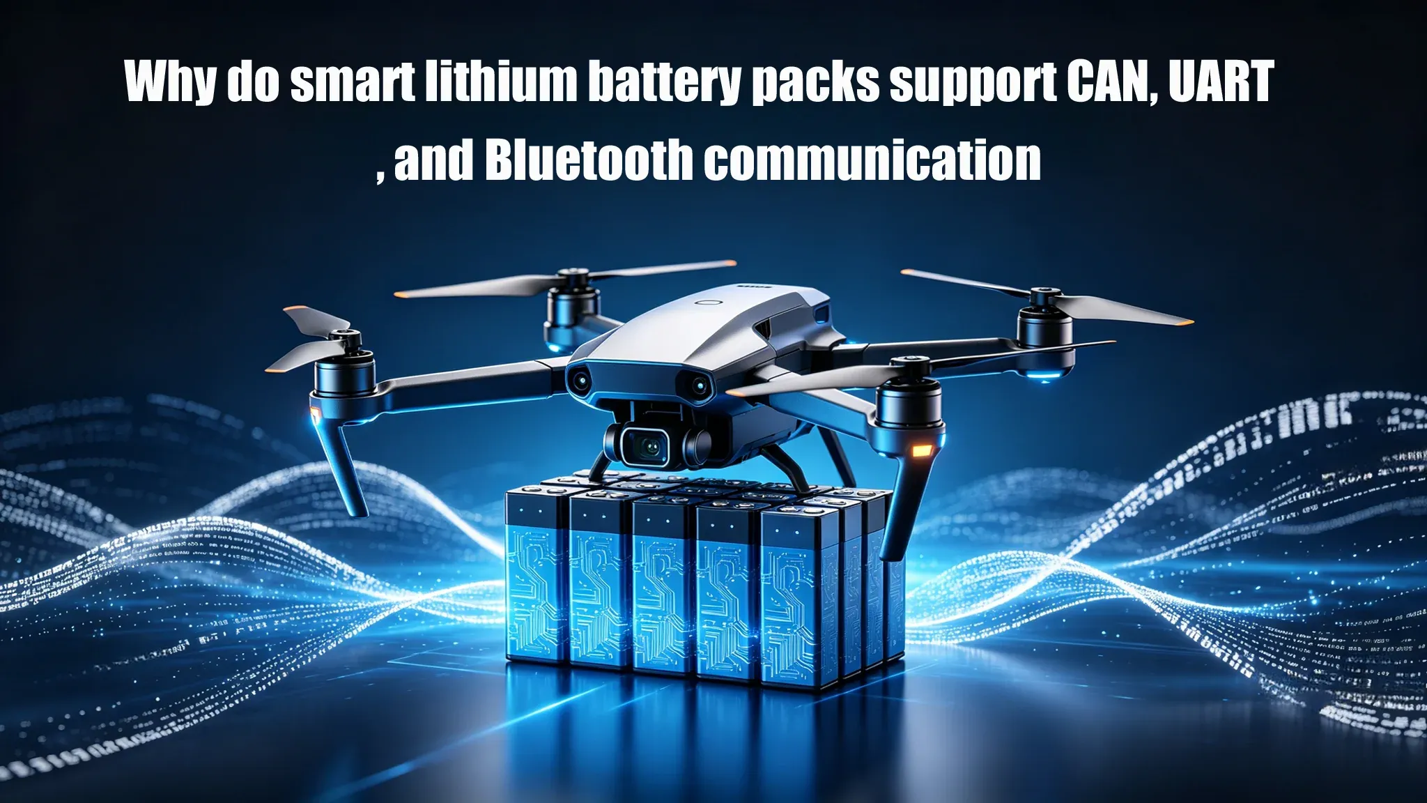 Smart Lithium Battery Packs: Custom UAV Power with Smart BMS