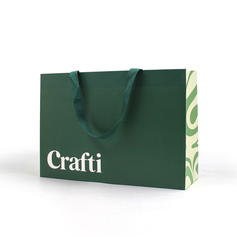 Customized Paper Shopping Bag with Your Own Brand Logo