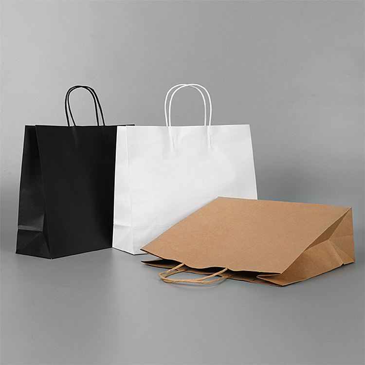 Wholesale Kraft Paper Bag with Custom Logo