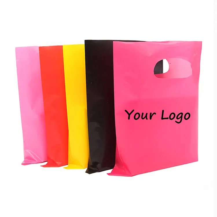 Wholesale Custom Plastic Shopping Bags with Logo