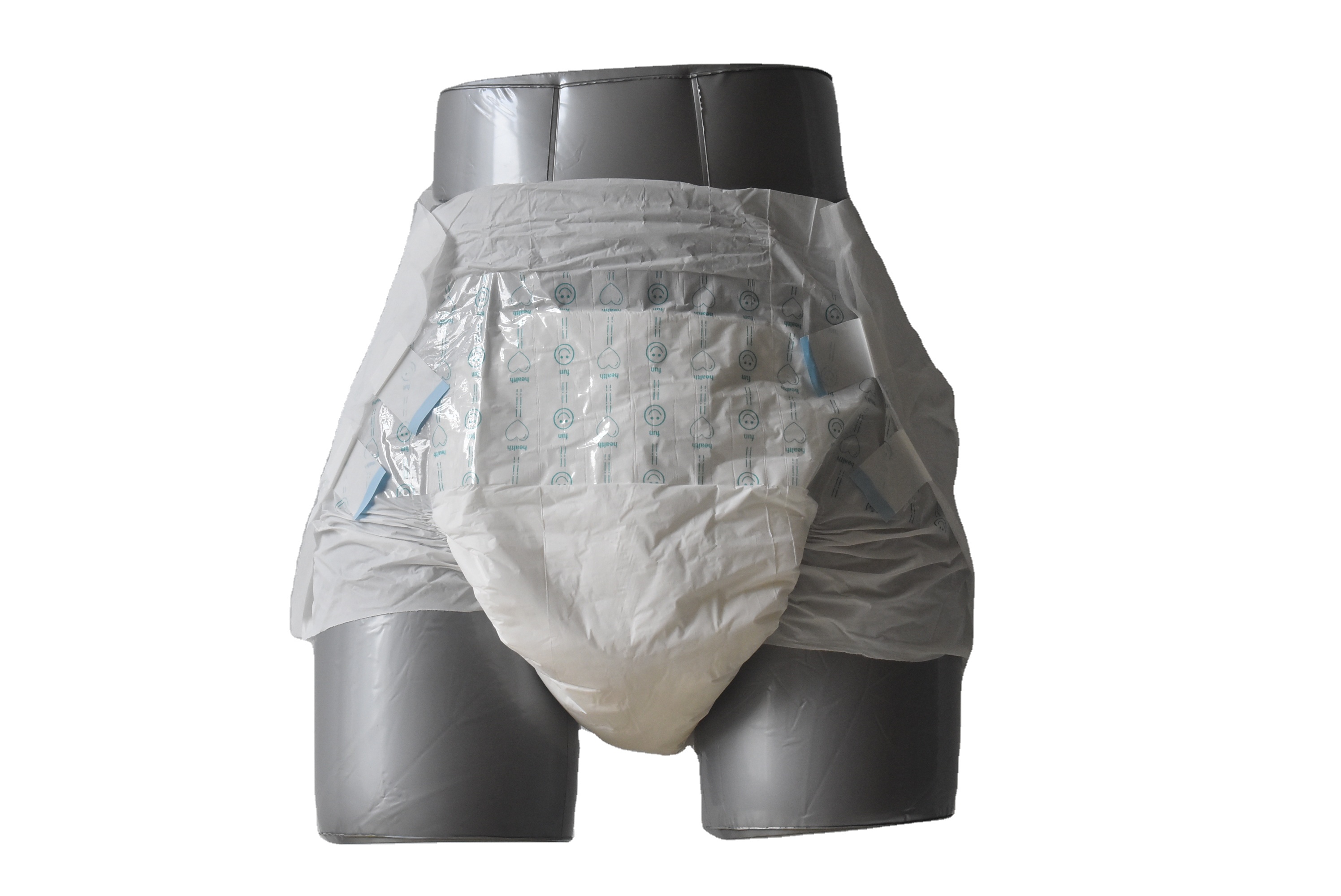 Factory wholesale price adult diaper OEM customized with super absorbency disposable elderly tape diaper for nursing care