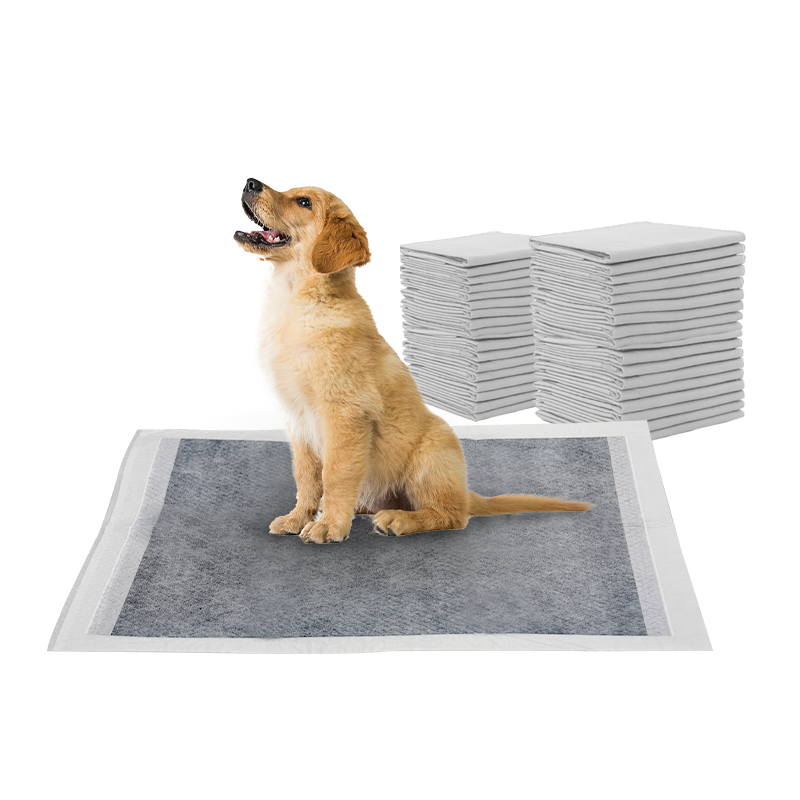Jualan panas pad latihan haiwan peliharaan arang buluh kilang harga kompetitif pad anak anjing dengan daya serap super