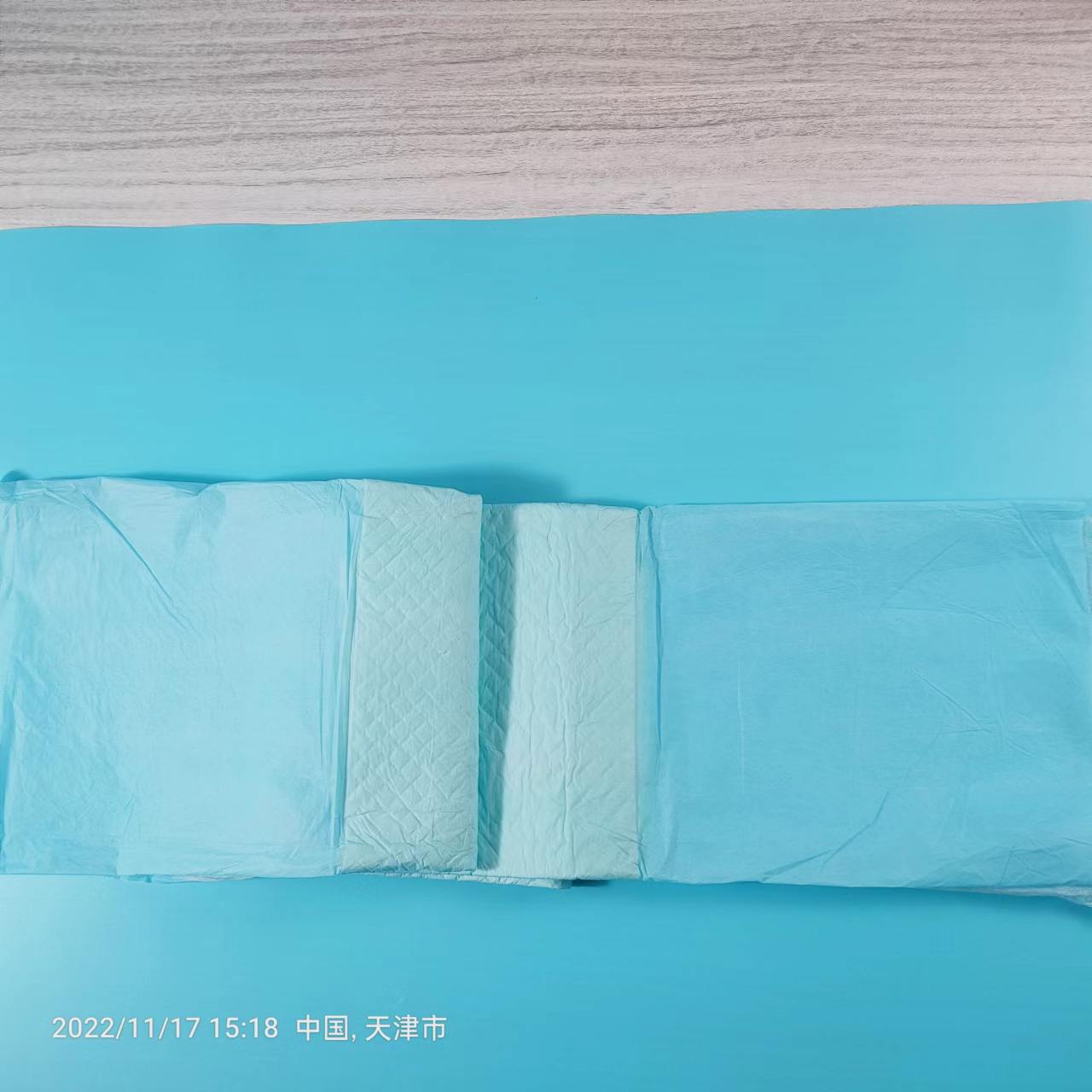 Protectores de lino de sábana quirúrgica de hospital desechables OEM con precio de fábrica de almohadilla de enfermería de súper absorbencia