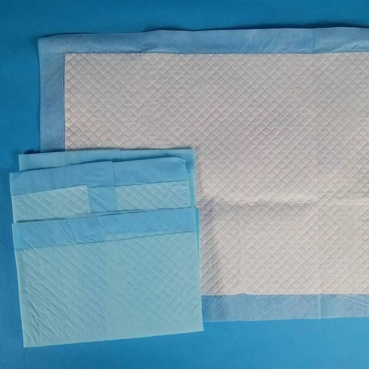 Coussinets d'allaitement jetables de qualité A, surface en coton super doux pour bébés, coussinets de lit d'urine 33x45cm
