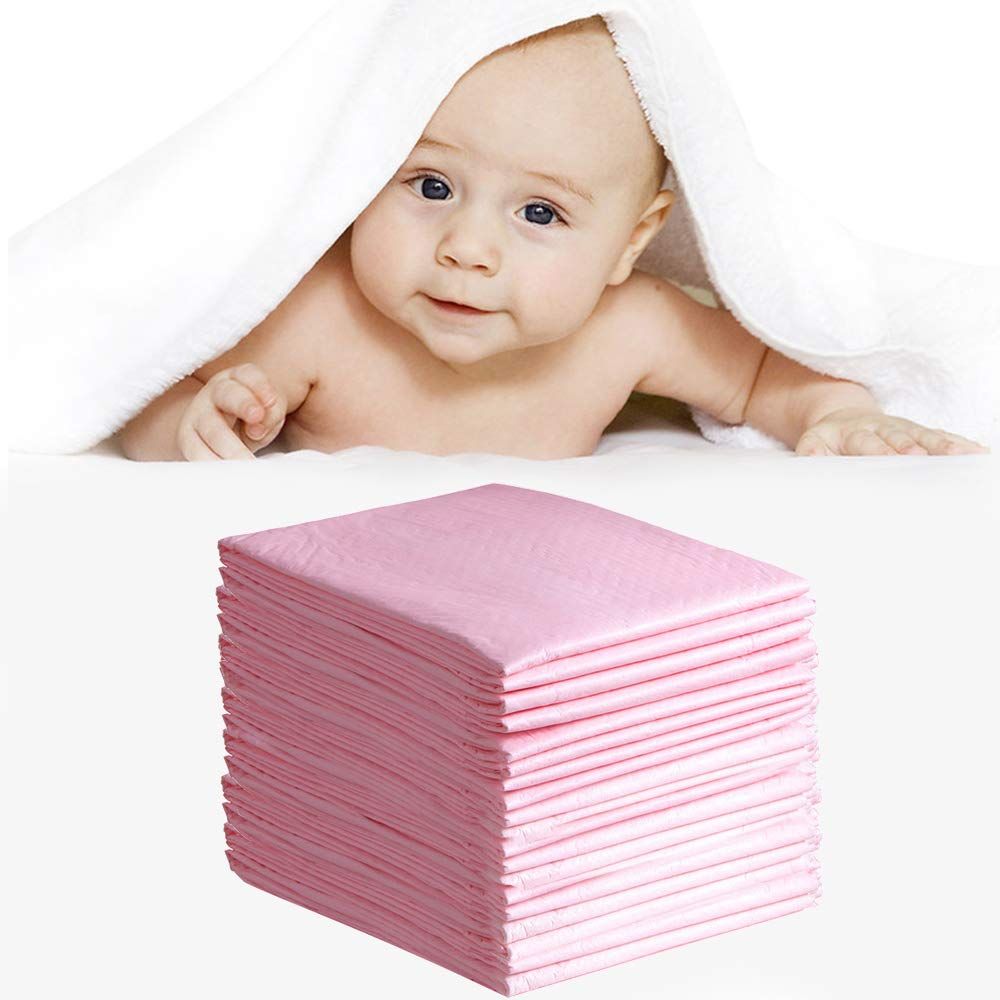 Underpads disponibles de la alta absorción del cojín cambiante del bebé de la venta directa de la fábrica para el bebé